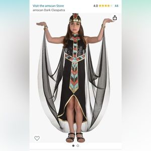 amscan Dark Cleopatra like new